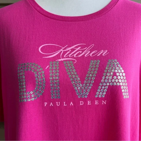 •Paula Deen• NWT Kitchen Diva Tee - Size XXL - Picture 5 of 8